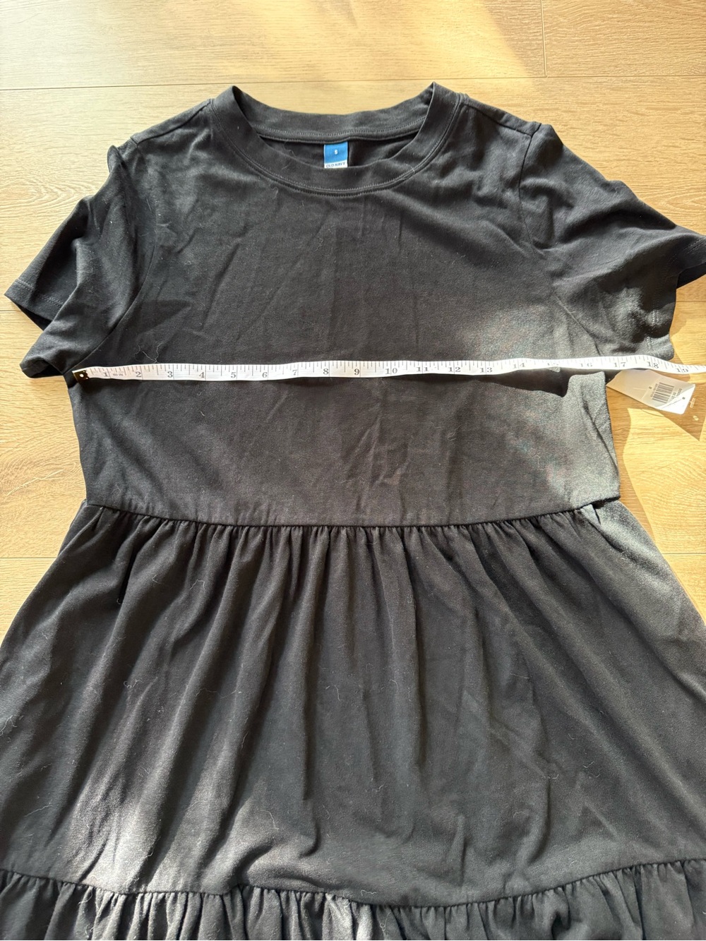 Old Navy 100% Cotton Tiered Mini Swing Dress - Picture 4 of 8
